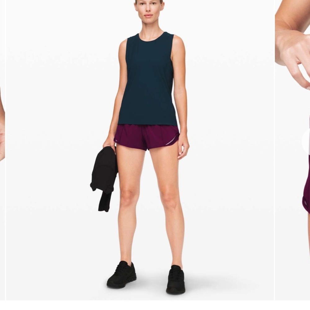 • Lululemon • Womens Hotty Hot Short II *2.5" Marvel / Dark Purple 4